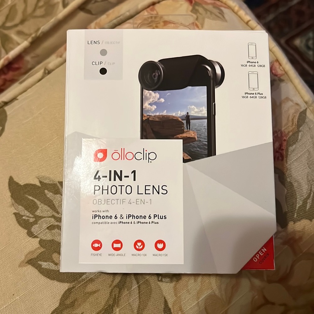 NWT Olloclip 4-IN-1 Photo Lens for iPhone 6 & iPhone 6 Plus